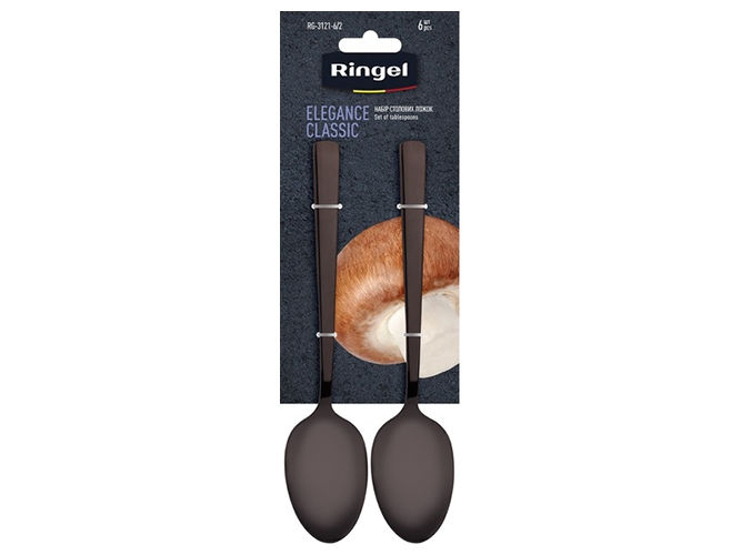 Набір столових ложок Ringel Elegance Classic (ціна за набір 6шт) 6900068624450