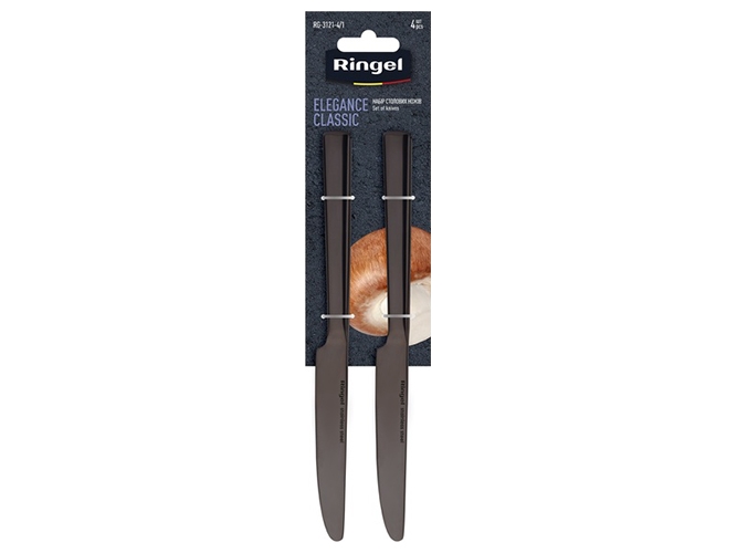 Набор столовых ножей Ringel Elegance Classic (цена за набор 4шт) 6900068624689