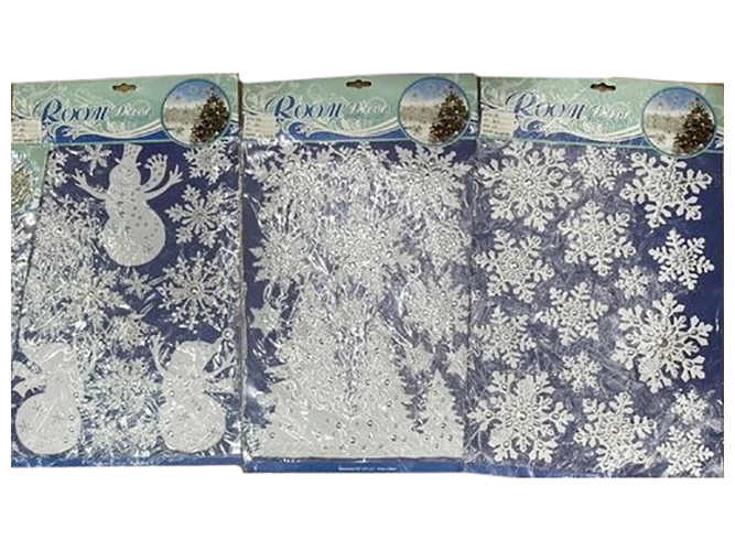 Наклейка на вікна Merry Christma, 49x30см