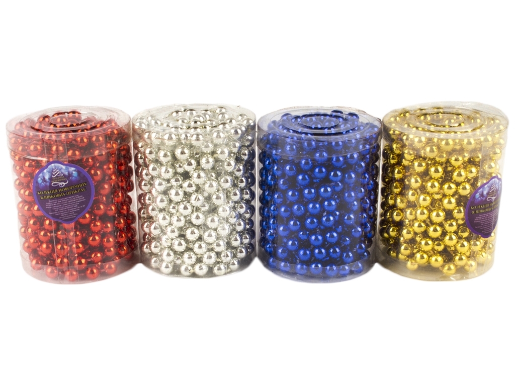 Намисто декоративне (в тубі) 8ммx4,5м