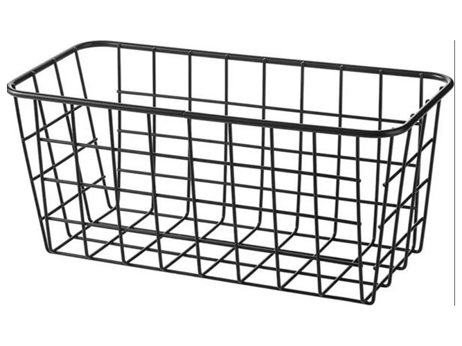 Навесная корзина для хранения Ringel Raum, на силикон креплении, 50х28,5х11см, черный, 6900069374187