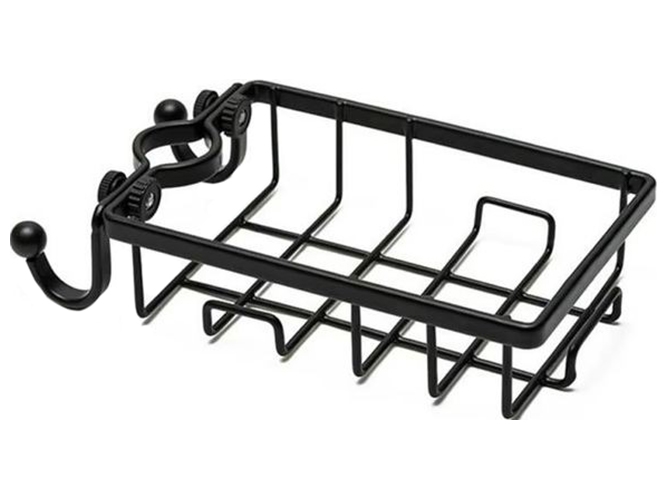 Органайзер-держатель для смесителя Ringel Raum, 18,5х10,2х4см, черный, 6900069373289