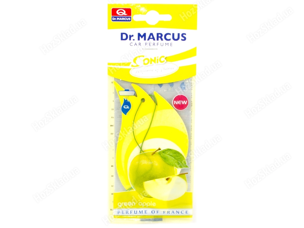 Освежитель воздуха DrMarkus "SONIC" сухой листик Green Apple 67617