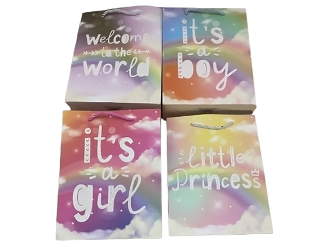 Пакет подарочный бумажный S Children, 18x23x10см