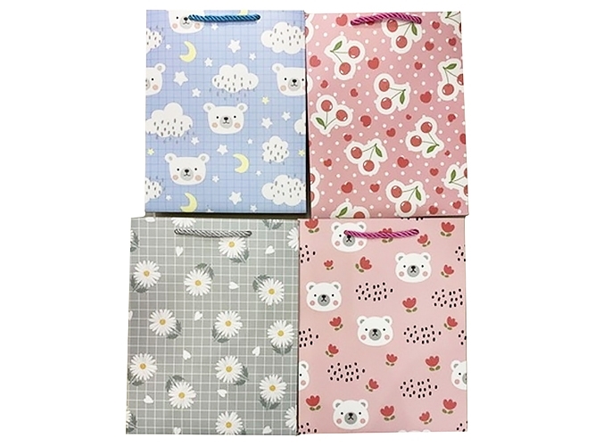 Пакет подарочный бумажный Animation L, 31x41x12см