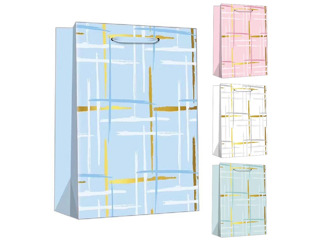 Пакет подарочный бумажный M Lines, 32x26x12см