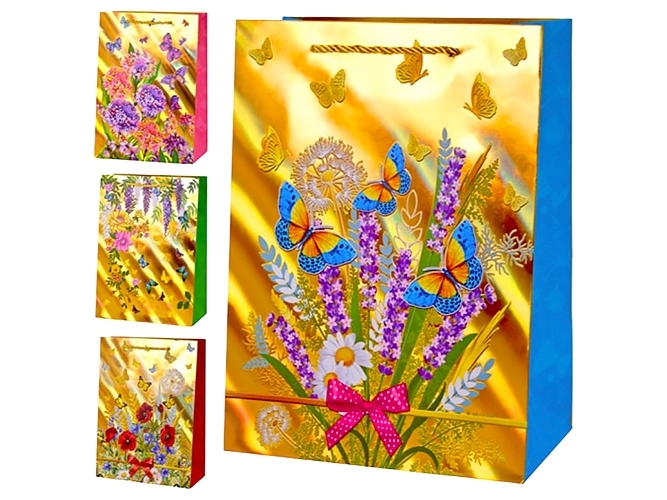 Пакет подарунковий паперовий M Spring, 26x32x10см