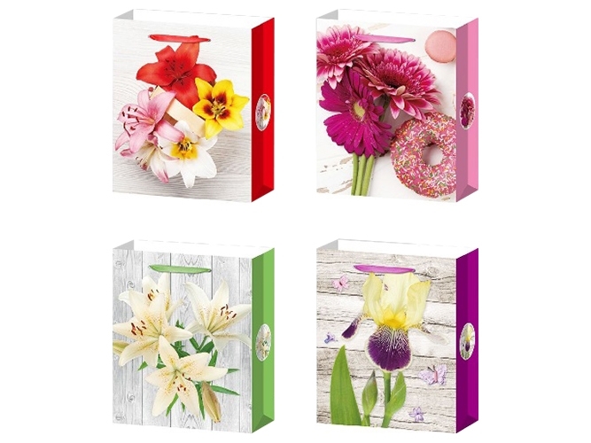 Пакет подарочный бумажный S Fiore 18х24х8,5см