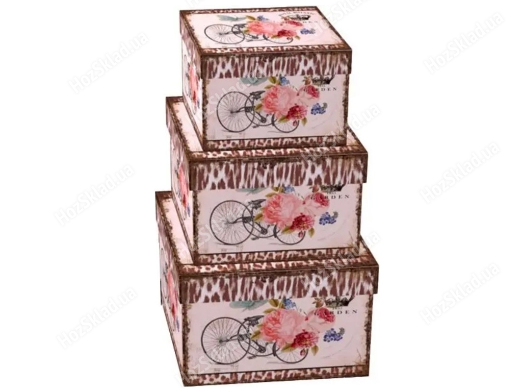 Подарочные коробки Ufo BIKE (цена за набор 3шт) 6900068851788