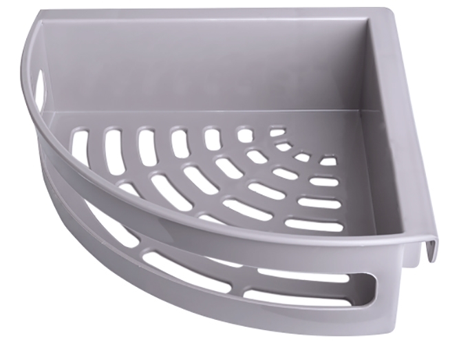 Поличка для ванної кутова (колір какао) 127046