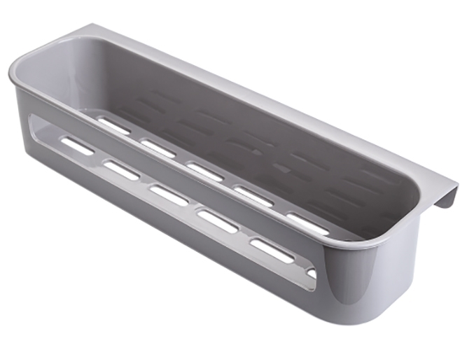 Поличка для ванної, прямокутна (колір какао) 127047