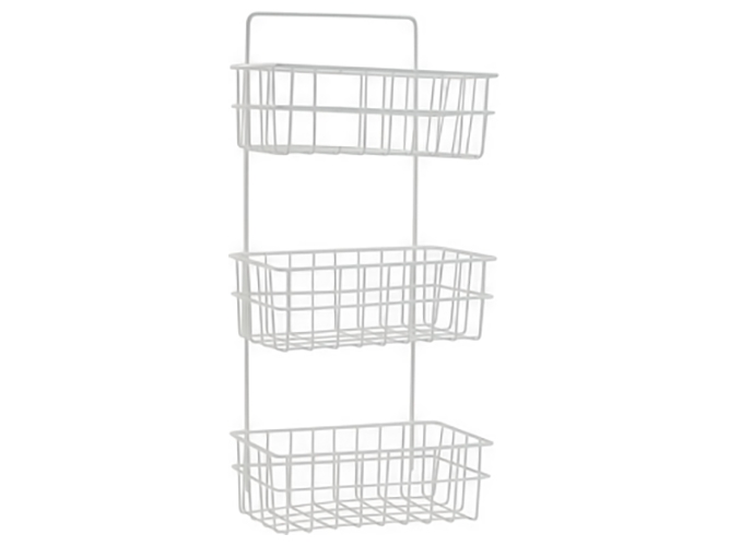 Полиця настінна 3 яруси, 25,5x10x51см