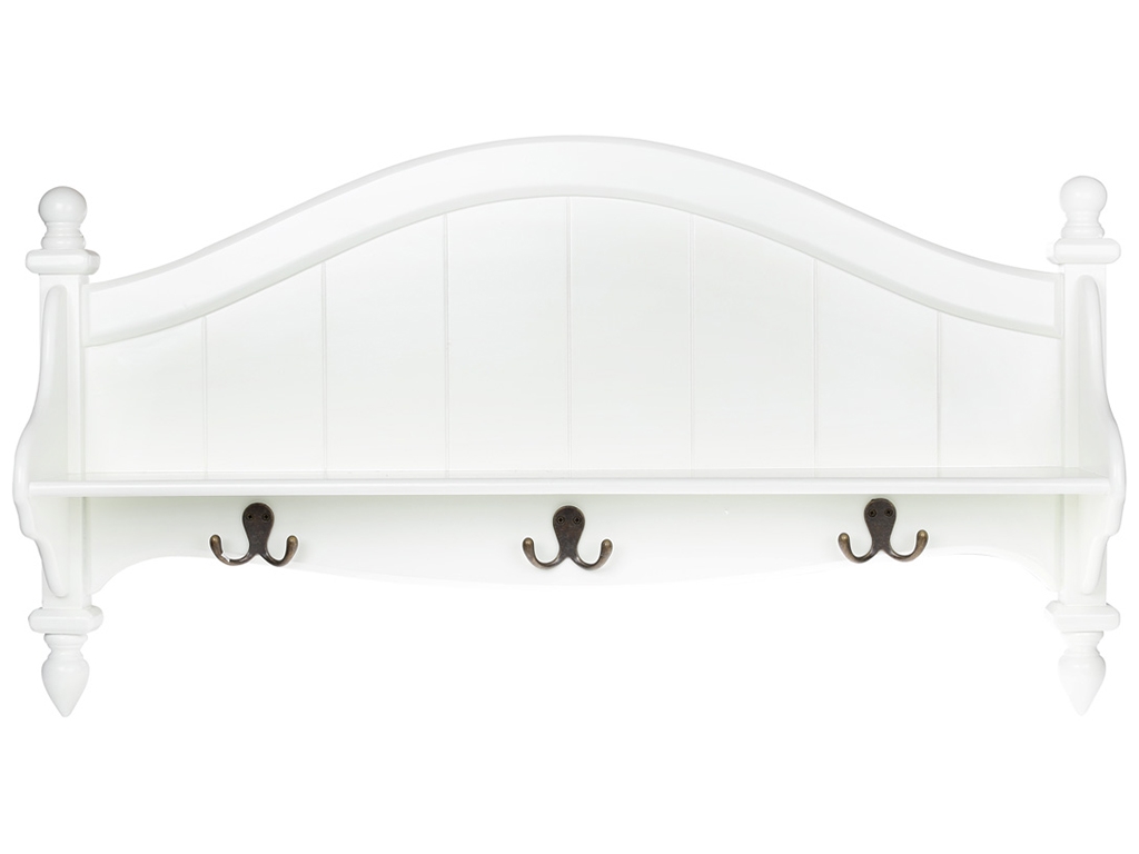 Полка подвесная, цвет – белый