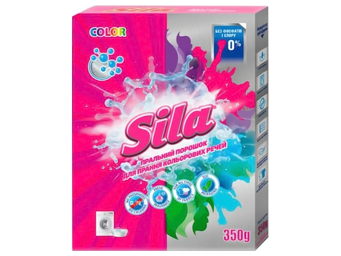 Стиральный порошок Sila Color, 350г