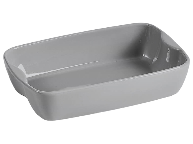 Прямокутна форма для запікання, сірий, 28,5см