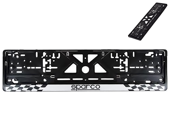 Рамка номера, пластик, SPARCO