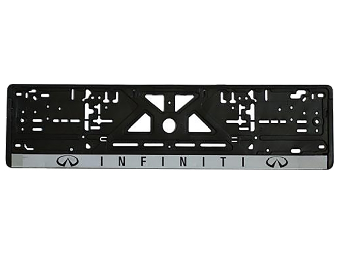 Рамка номера пластикова INFINITI