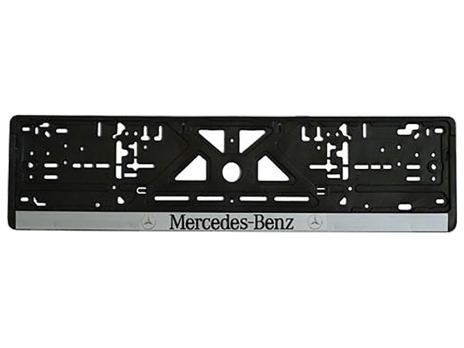 Рамка номера пластиковая MERCEDES