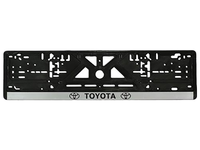 Рамка номера пластиковая TOYOTA