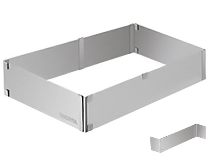 Регулируемая форма для торта прямоугольная Delicia, 45077