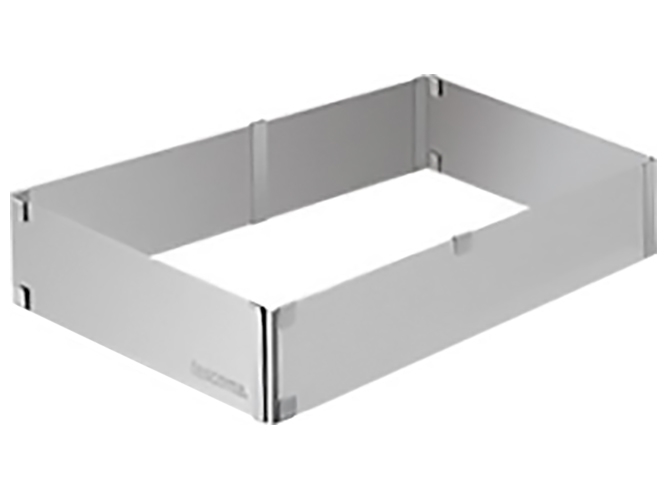 Регулируемая форма для торта прямоугольная Delicia, 45077