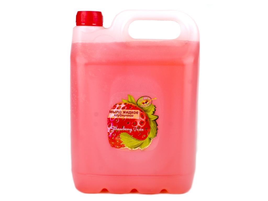 Жидкое мыло "Вкусные секреты" - "Клубника" (канистра) 5л