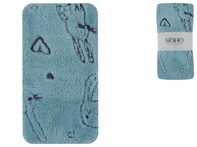 Рушник банний Soho Bunny Green, 35х75см, 6900069704151
