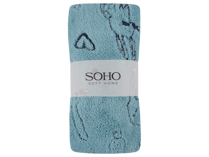 Рушник банний Soho Bunny Green, 35х75см, 6900069704151
