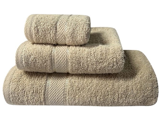Рушник банний Soho Simple Beige, 50х90см, бавовна 100%, 8960069729521