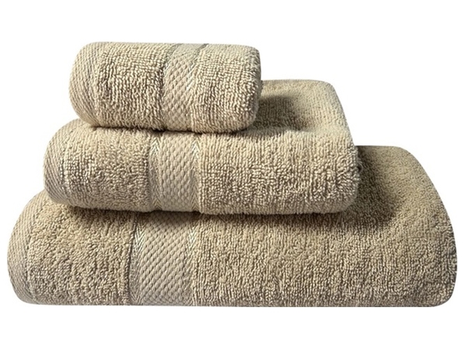 Рушник банний Soho Simple Beige, 30х50см, бавовна 100%, 8960069729514