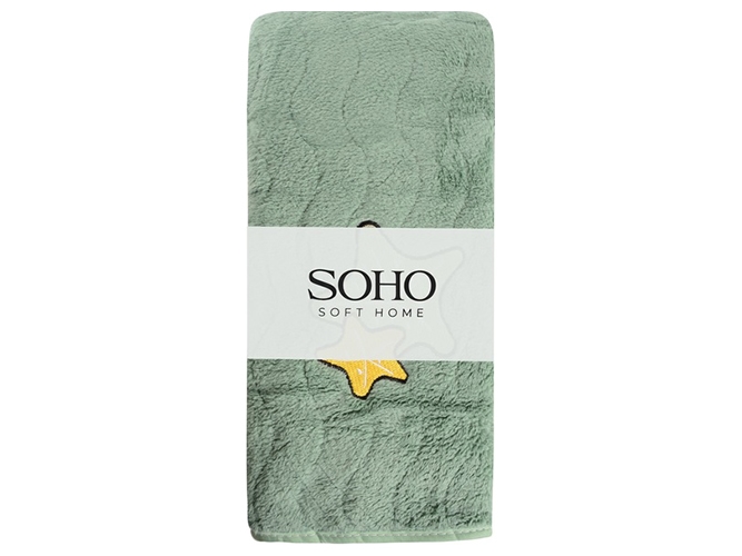 Рушник банний Soho Star Green, 70х140см, 6900069704281