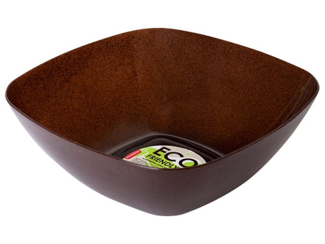 Салатниця 24х24х9,5см, 2,5л, ECO WOOD (колір коричневий) W168003