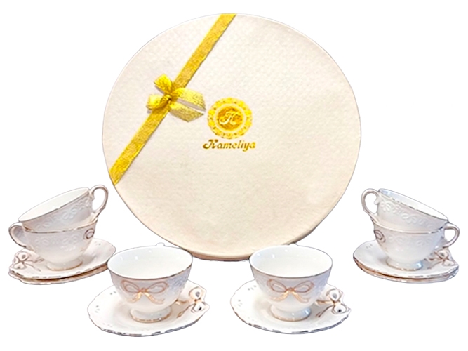 Сервиз чайный Белый бант (цена за набор 12шт)