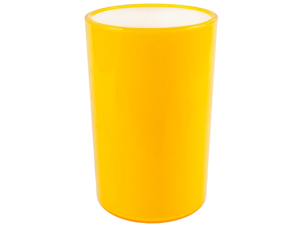 Стакан для зубных щеток, цвет - желтый