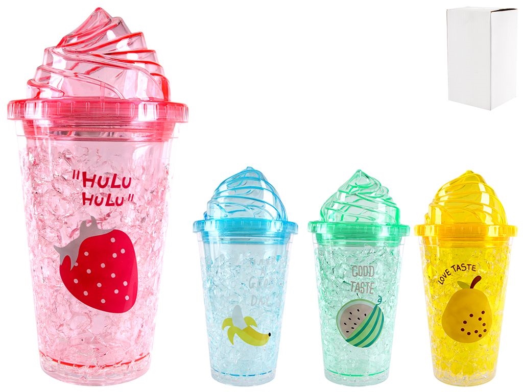 Стакан полікарбонатний, 500мл, 4 кольори