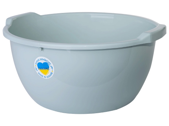 Таз круглий 12л, 39х38х17см (колір полин) 121061