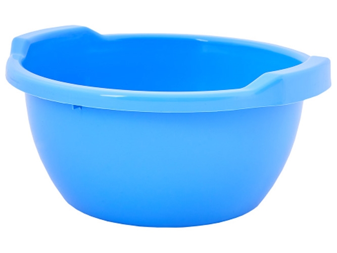 Таз круглый 24л, 50х45х22см (цвет голубой) 121055