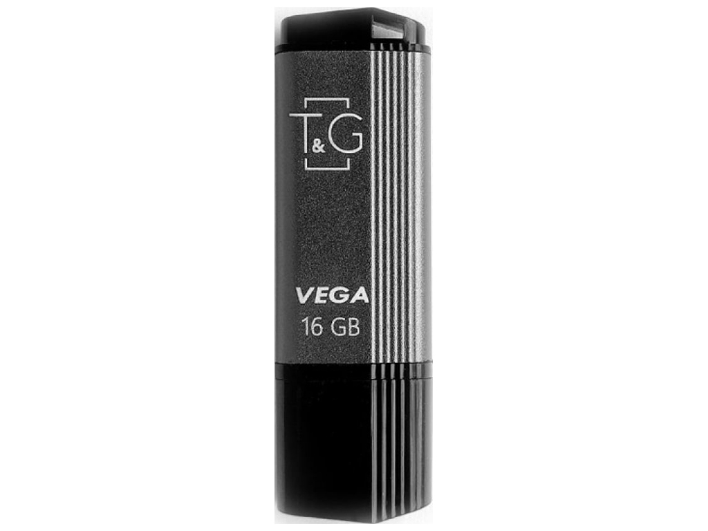 USB Flash накопитель T&G 16gb Vega 121 Цвет Стальной