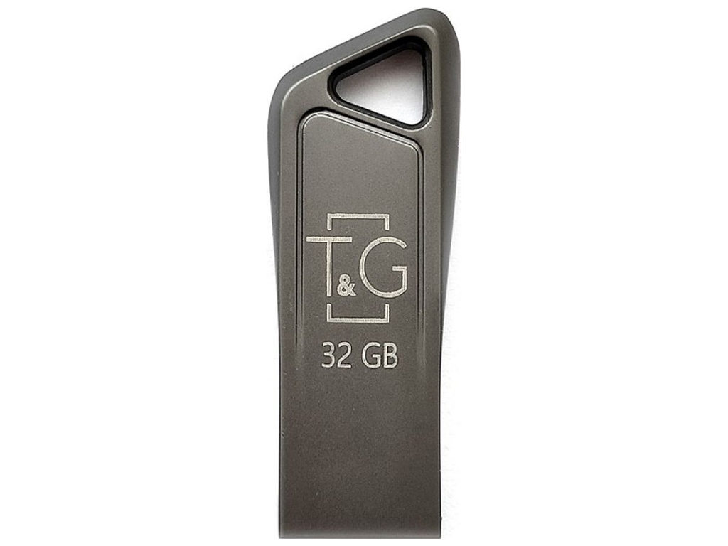 USB Flash накопитель T&G 32gb Metal 114 Цвет Чёрный