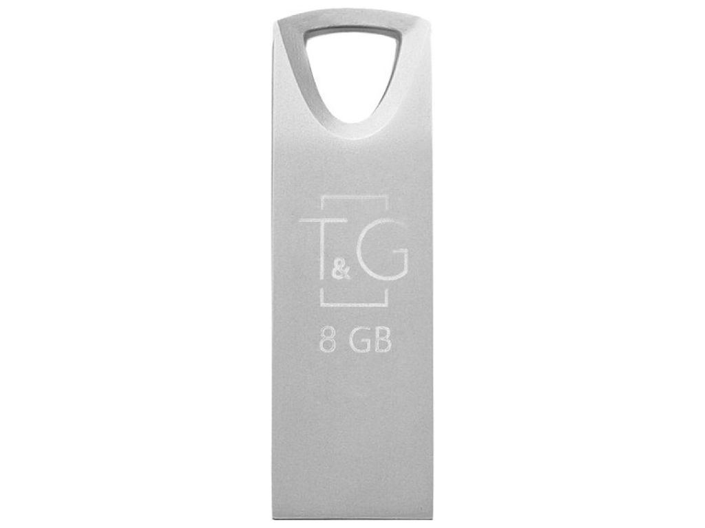 USB флеш-накопитель T&G 8gb Metal 117 Цвет Стальной