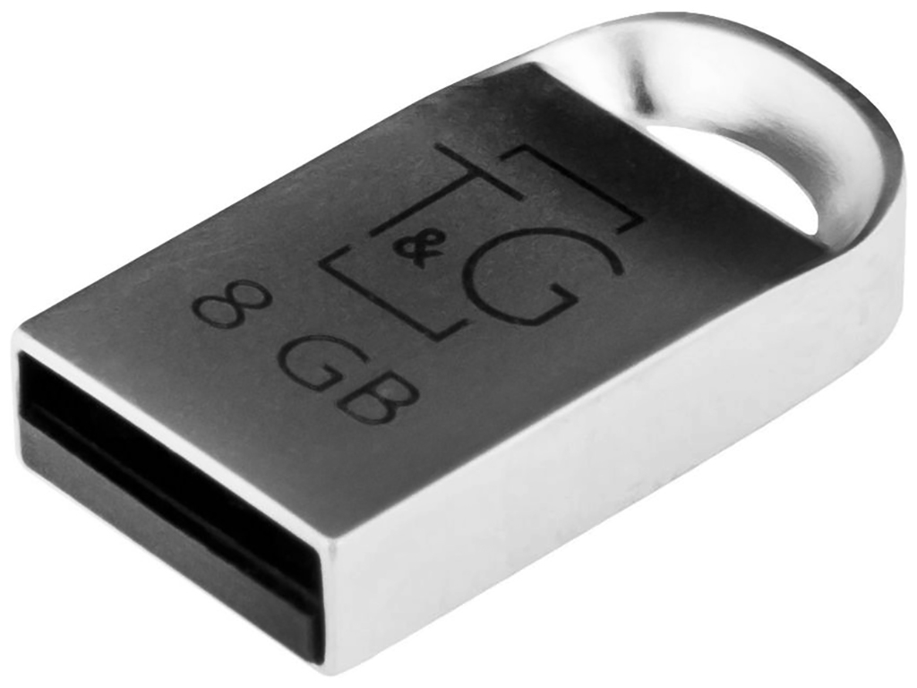 USB флеш-накопитель T&G 8gb Metal 107 Цвет Стальной