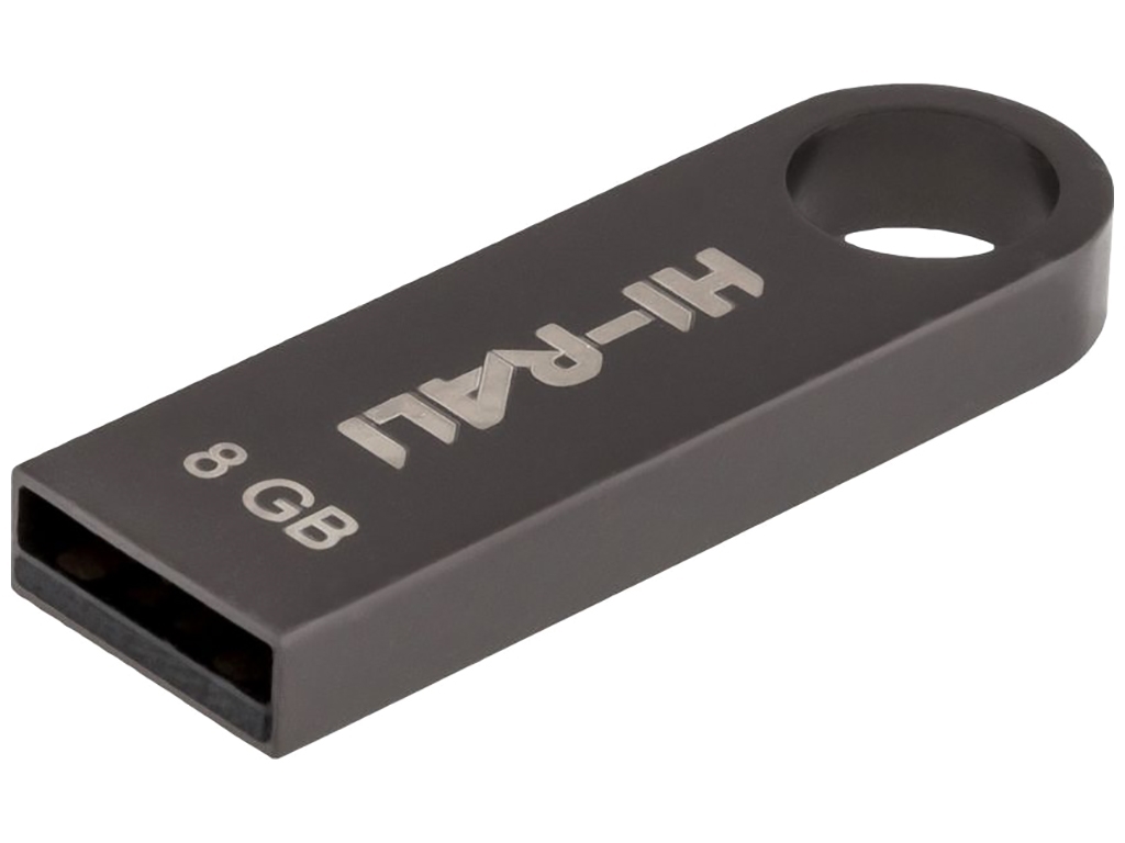 USB Flash накопитель Hi-Rali Shuttle 8gb Цвет Чёрный