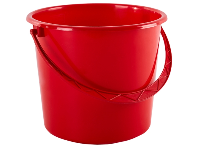 Ведро 10л (красное) 122010