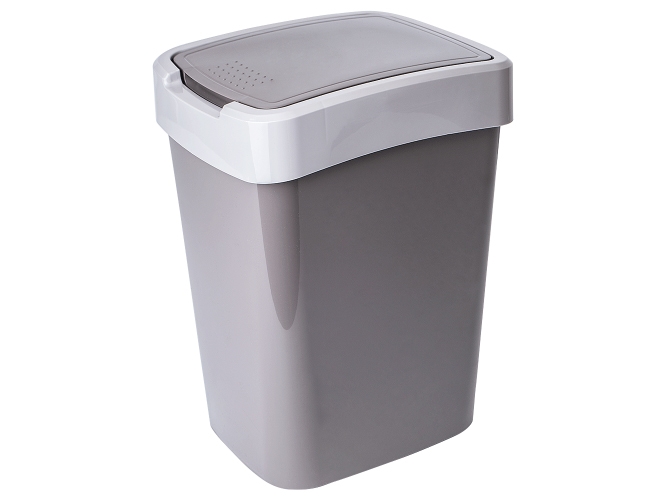 Відро для сміття Євро, 25л (колір капучіно/какао) 123067