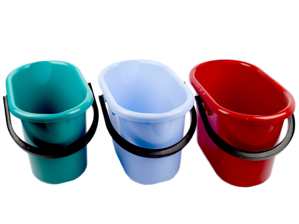 Ведро овальное 12л (для непищевых продуктов) Гемопласт