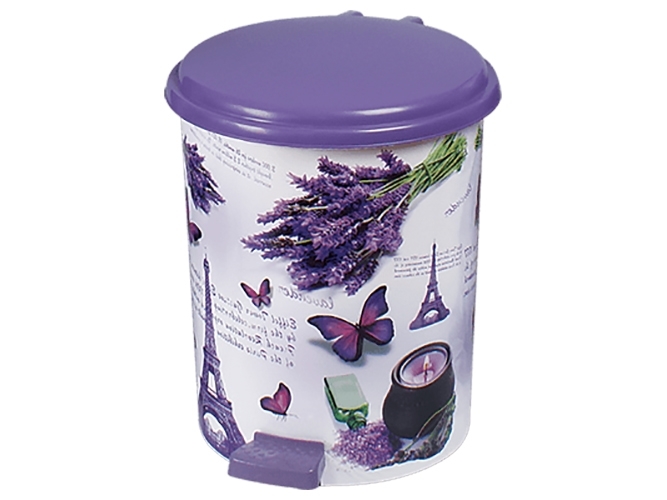 Ведро с педалью №3 Elif 17л Париж