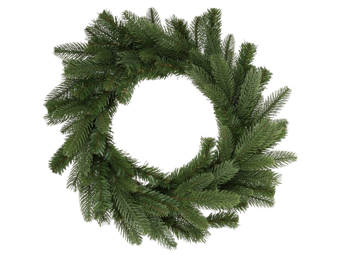 Венок хвойный комбинированный, D45см