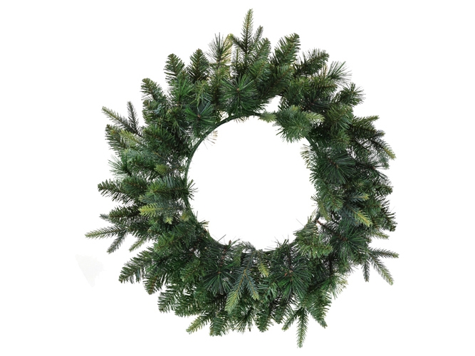 Венок из искуственной хвои, 190 веток, D60см