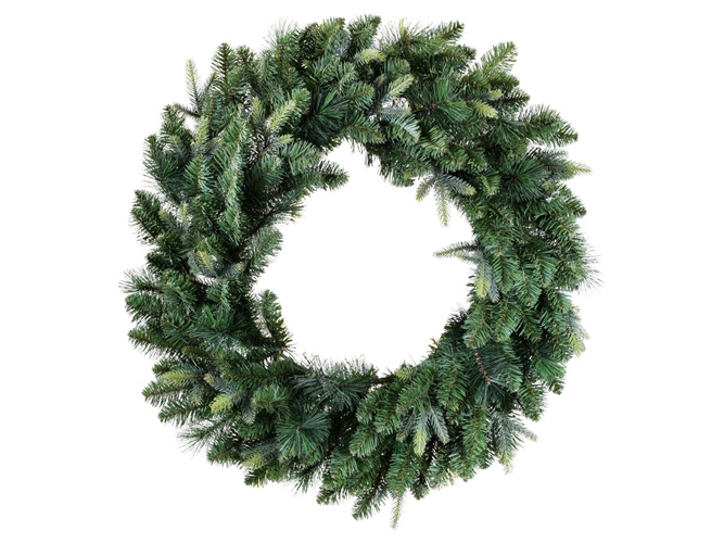 Венок из искусственной хвои, 204 ветки, D75см