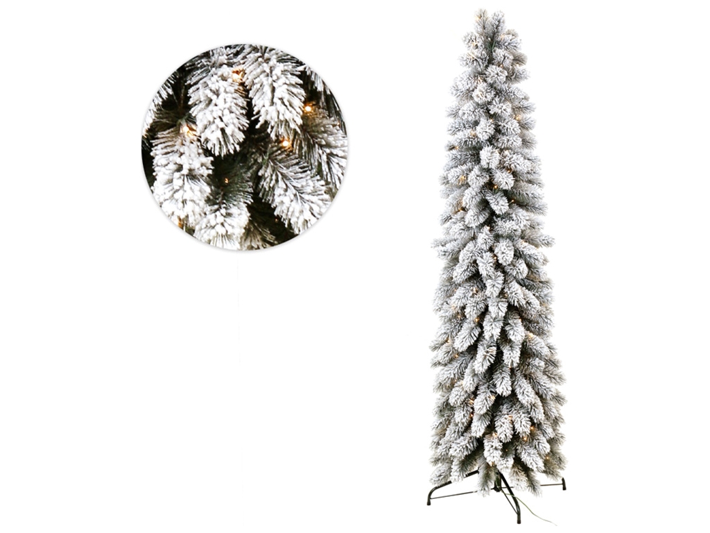 Елка искусственная Фабиано, 182см, 239 веток, 150 LED, свет - тёплый белый